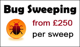 Bug Sweeping Cost in Wallasey